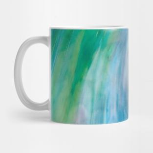 Multicolor Swirl Glass Mug